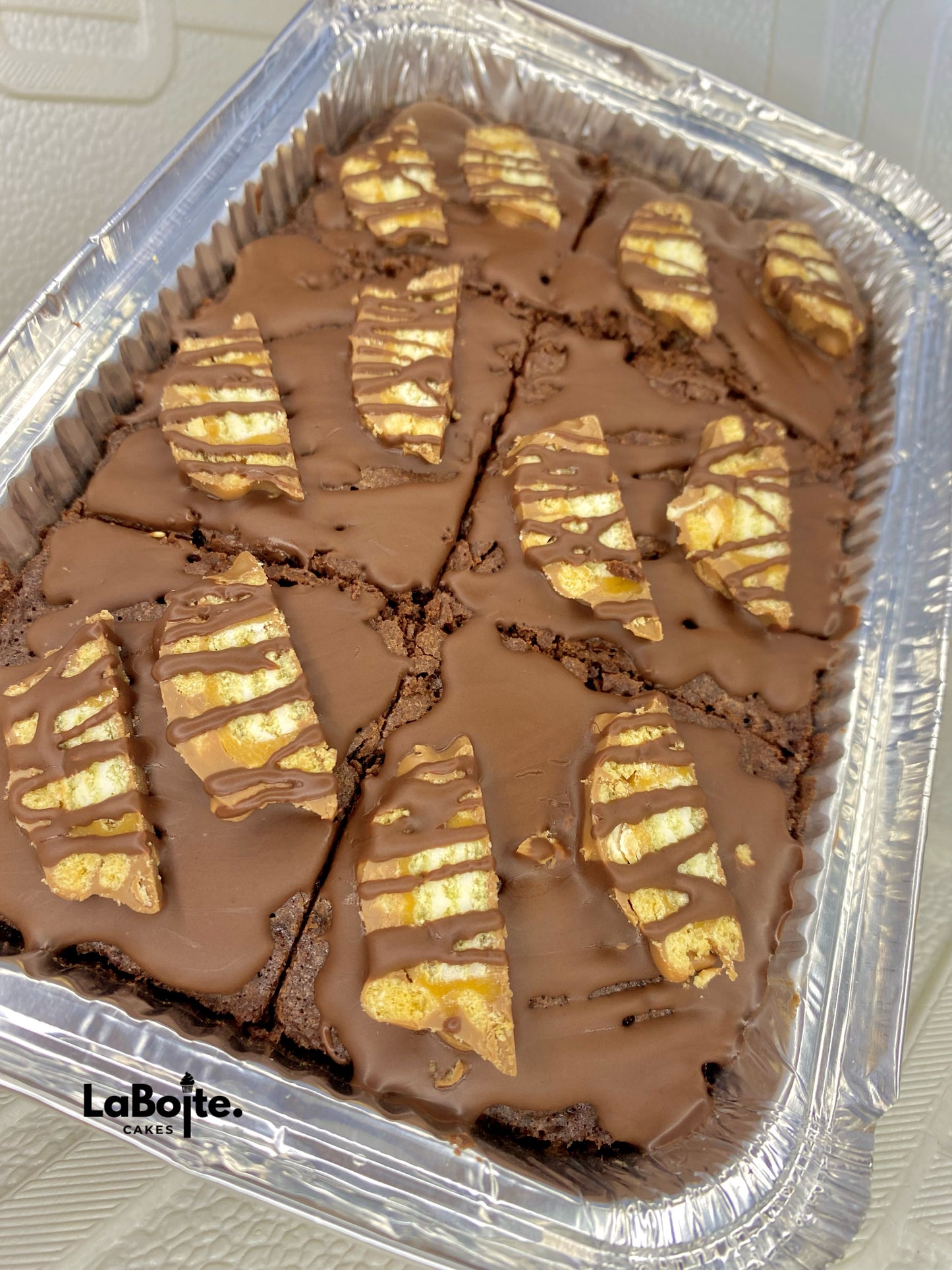 Choc chip Brownie tray