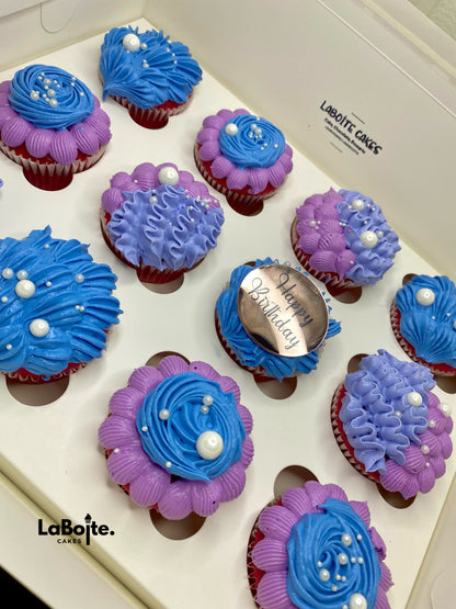 Galaxy themed cupcakes