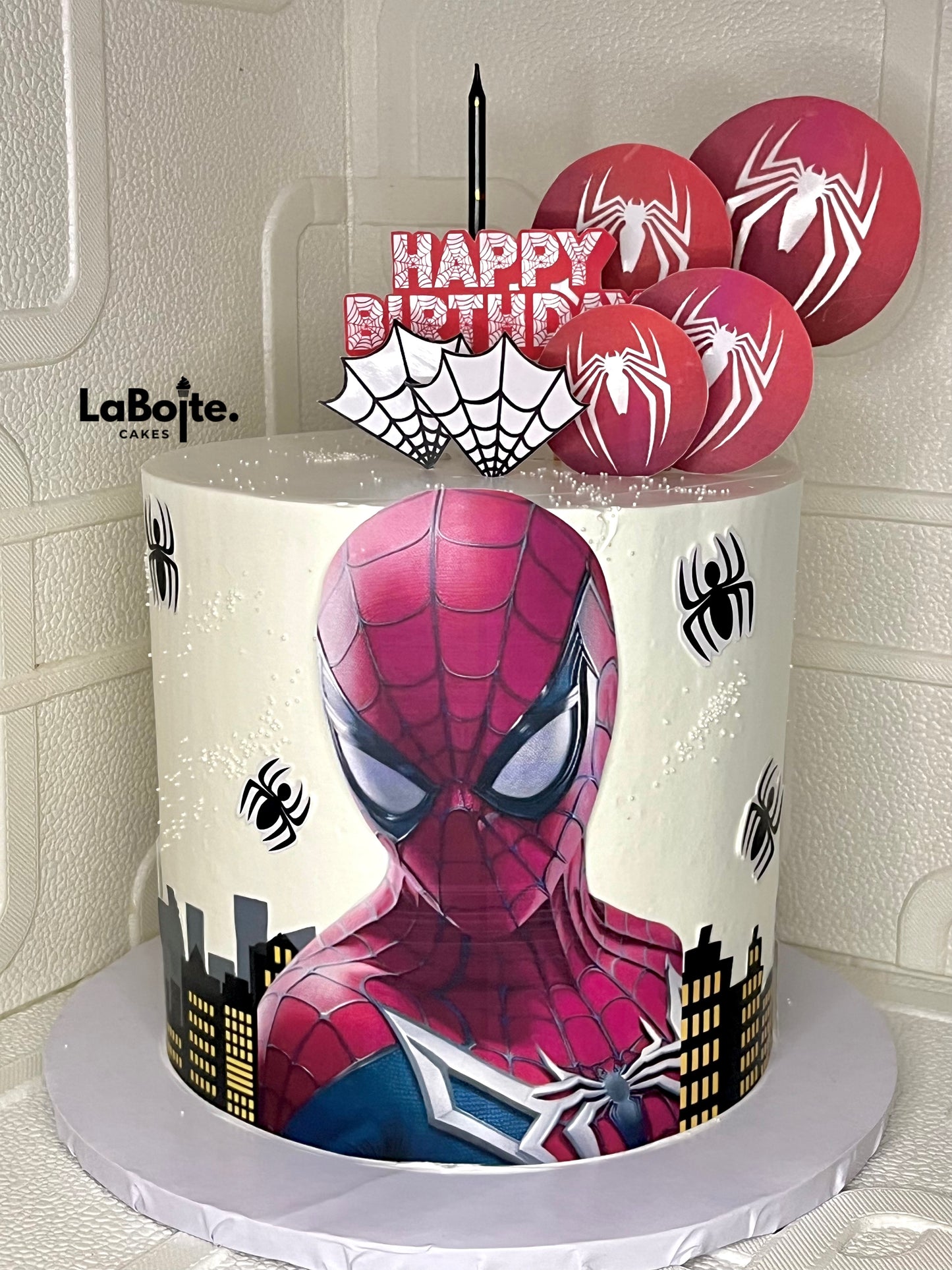 Spider-man cake