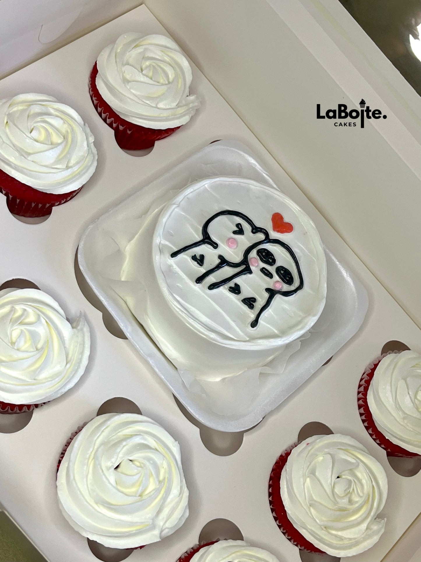 Bento cake + cupcakes