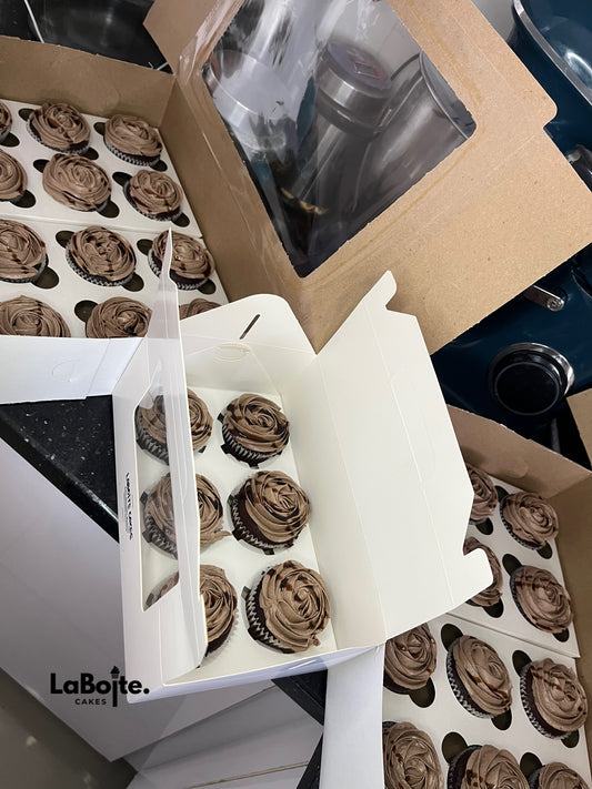 Double Choc cupcakes