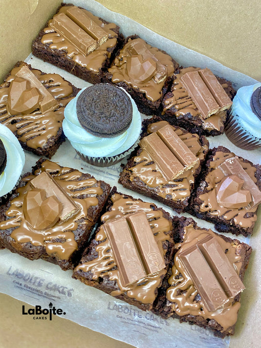Brownie box + 3 Cuppies
