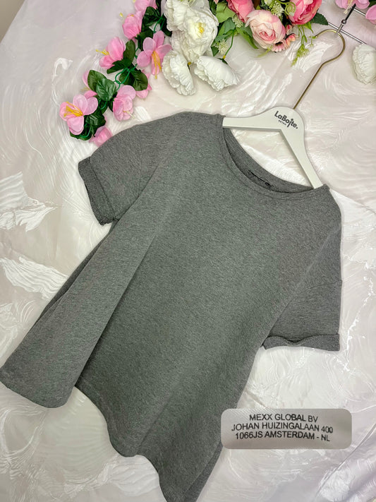 Grey babydoll dress