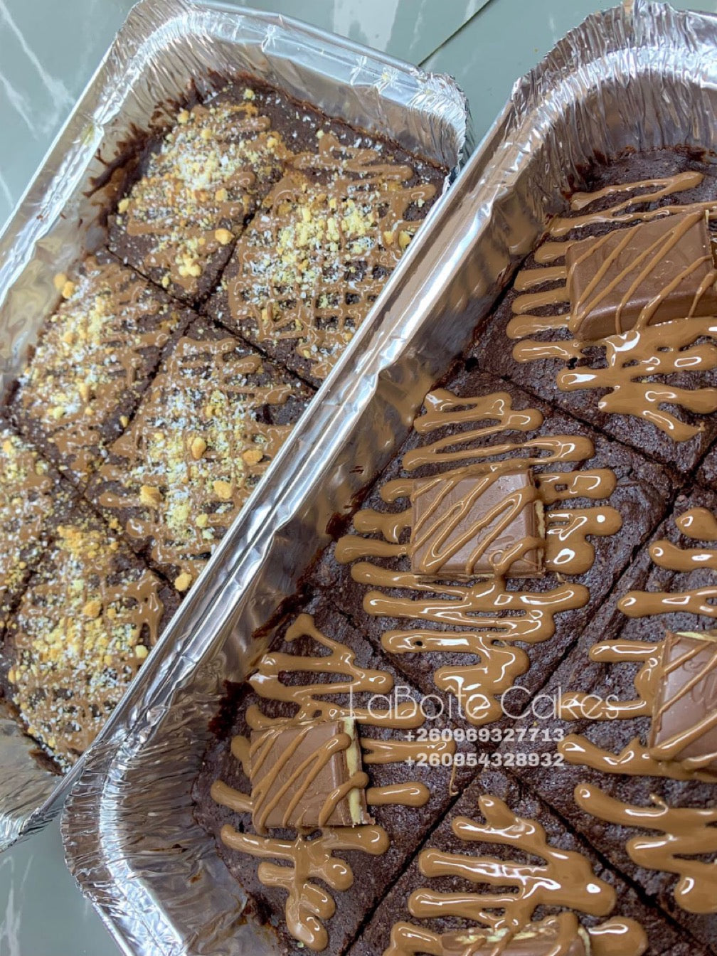 Choc/ Coconut Brownie tray