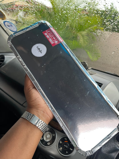 Choc chip brownie tray